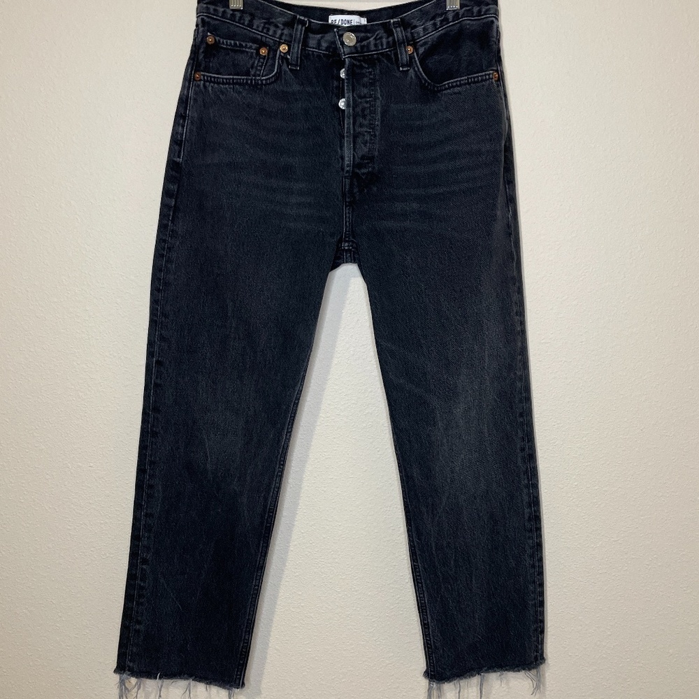 Re/Done originals black wash jeans size 29​​​